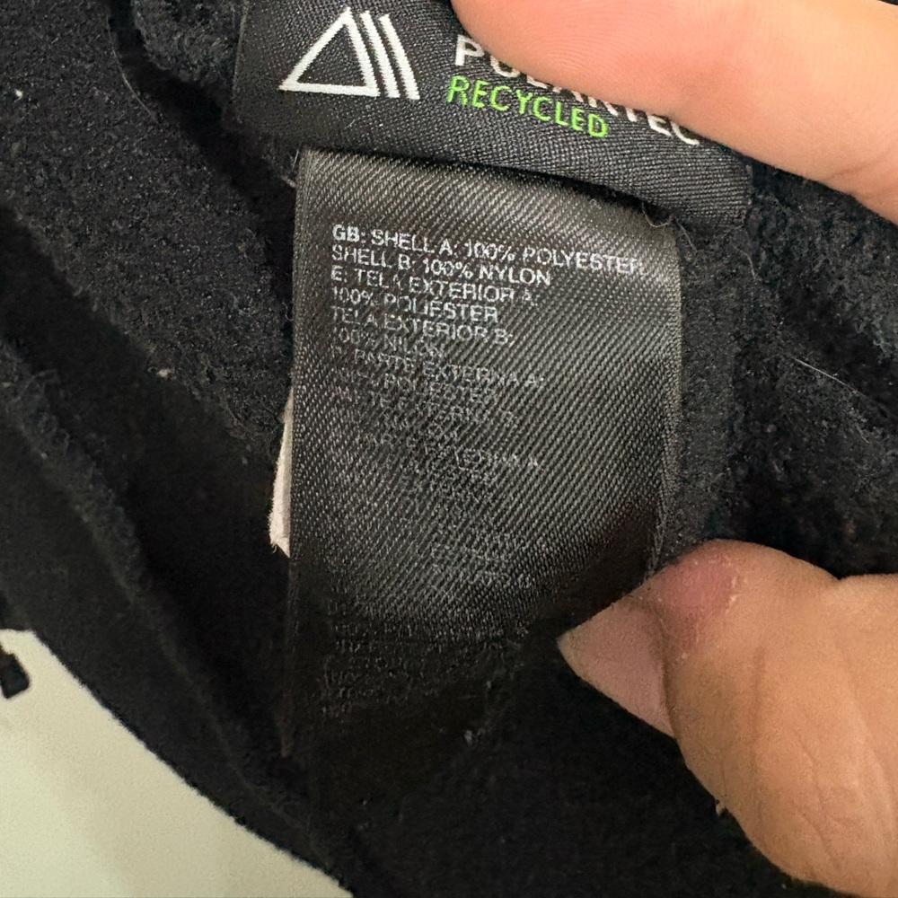 SOLD-The North Face Denali Full Zip Fleece Jacket - Women’s Small Black - Picture 6 of 8